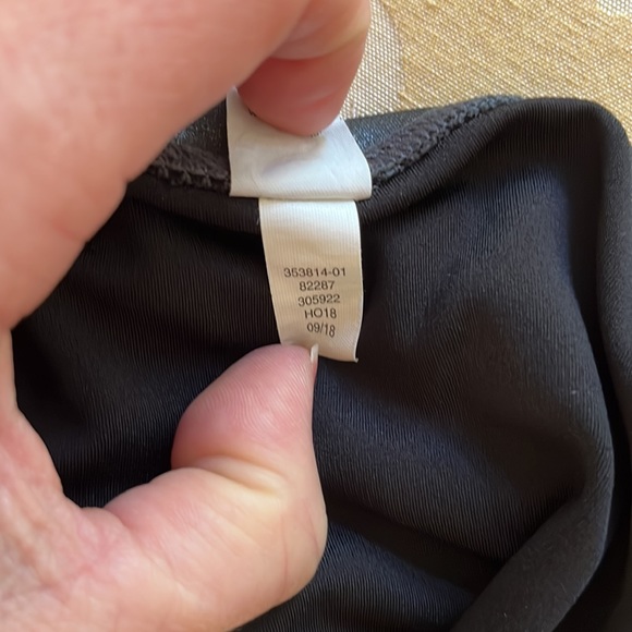 Athlete Shimmer Metallic Gray Silver Pants size XS - Picture 7 of 7